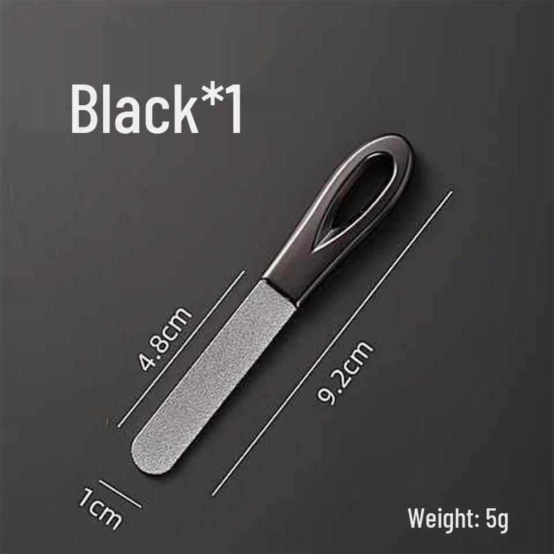 Stainless Steel Double-Sided Nail File and Buffer Strip