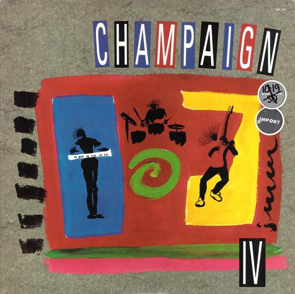 

LP Record CHAMPAIGN Champaign IV MAL7461 MALACO 1990 US SoulFunk Used