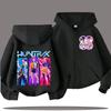 Funny Zip Up Sweatshirts Kp-op Hoodie Children Clothes Kid Girl Boy Sweatshirt Zipper Hoody Baby Casual Top