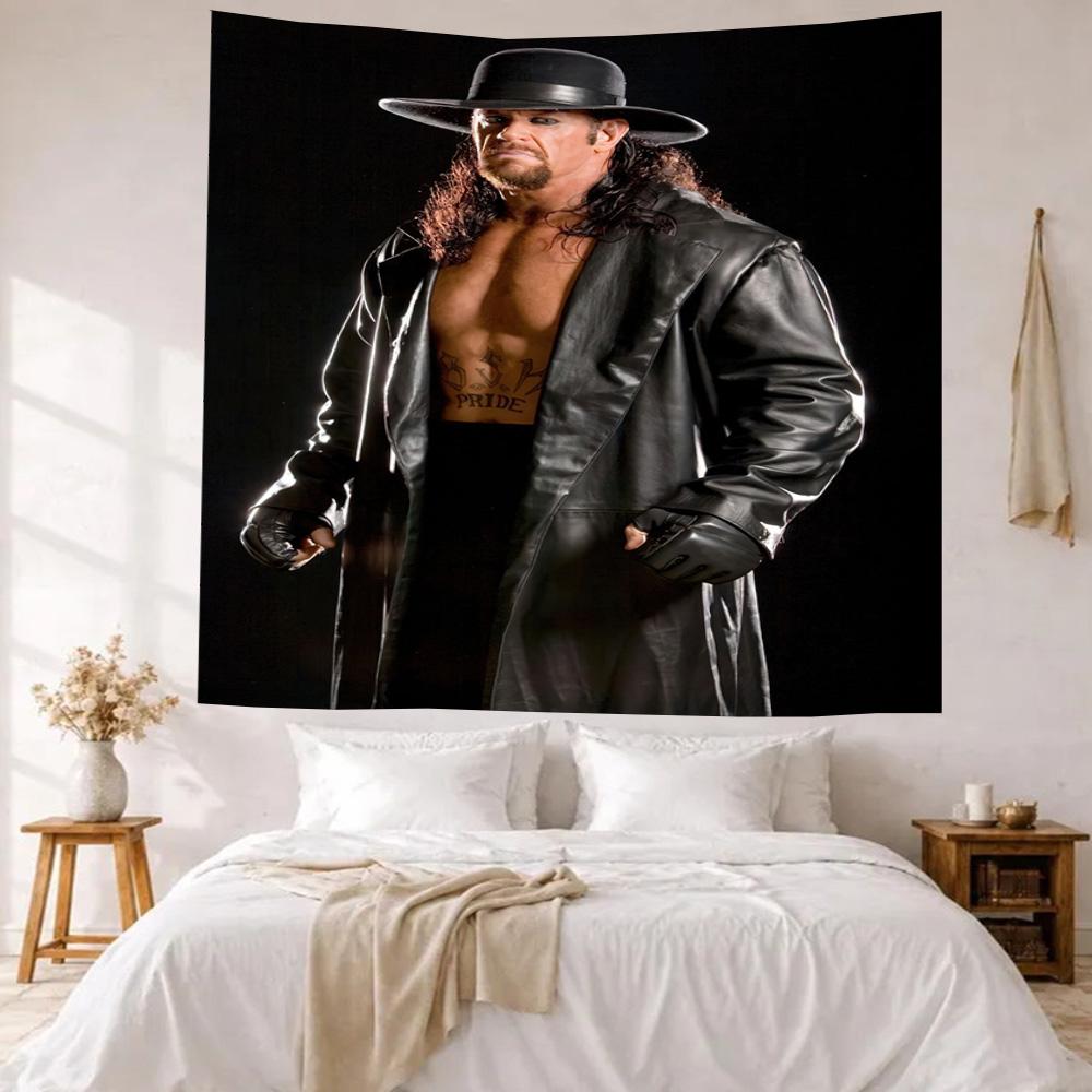 Undertaker1 Wall Decor Tapestry Art For Pet Memorial Birthdaywedding Party Backdrop Family Gift