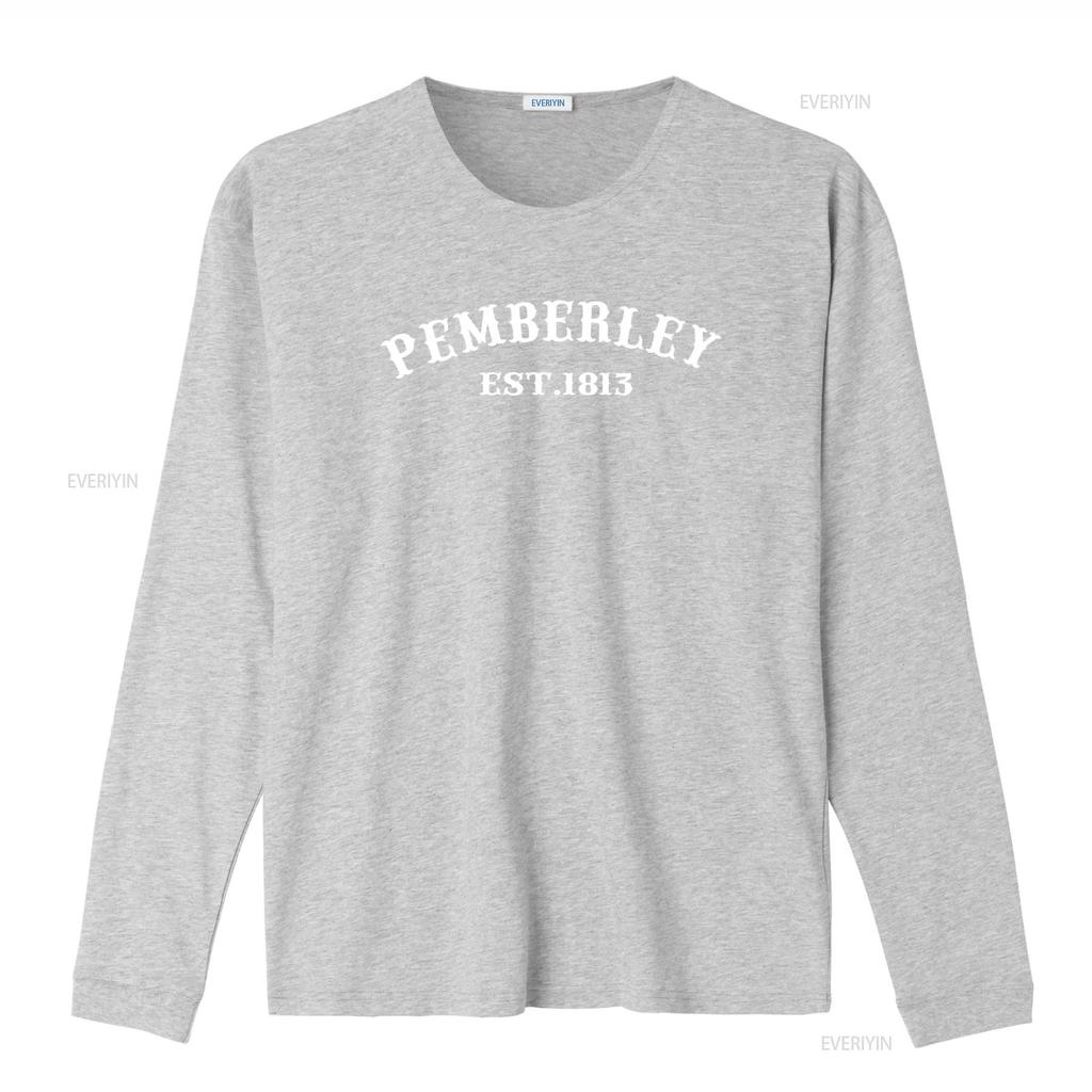 Pemberley EST 1813 T Shirt Pride and Prejudice Jane Austen Mr Darcy Elizabeth Bennet Collins vintage Washed Unisex Slightly