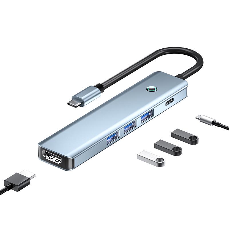 "5-in-1 USB 3.0 Multi-Port Hub Notebook Converter"
