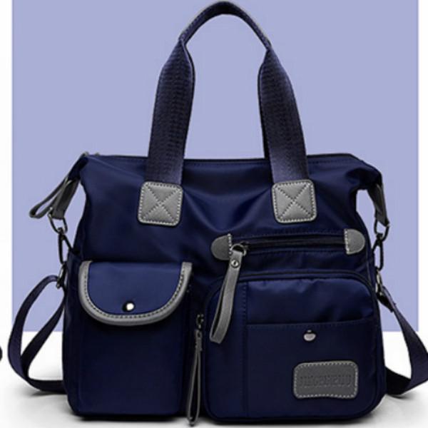 Bolso de Hombro para Mujer Gran Capacidad Bolso de Mano de Nailon Estilo Casual Bolsos Bandolera