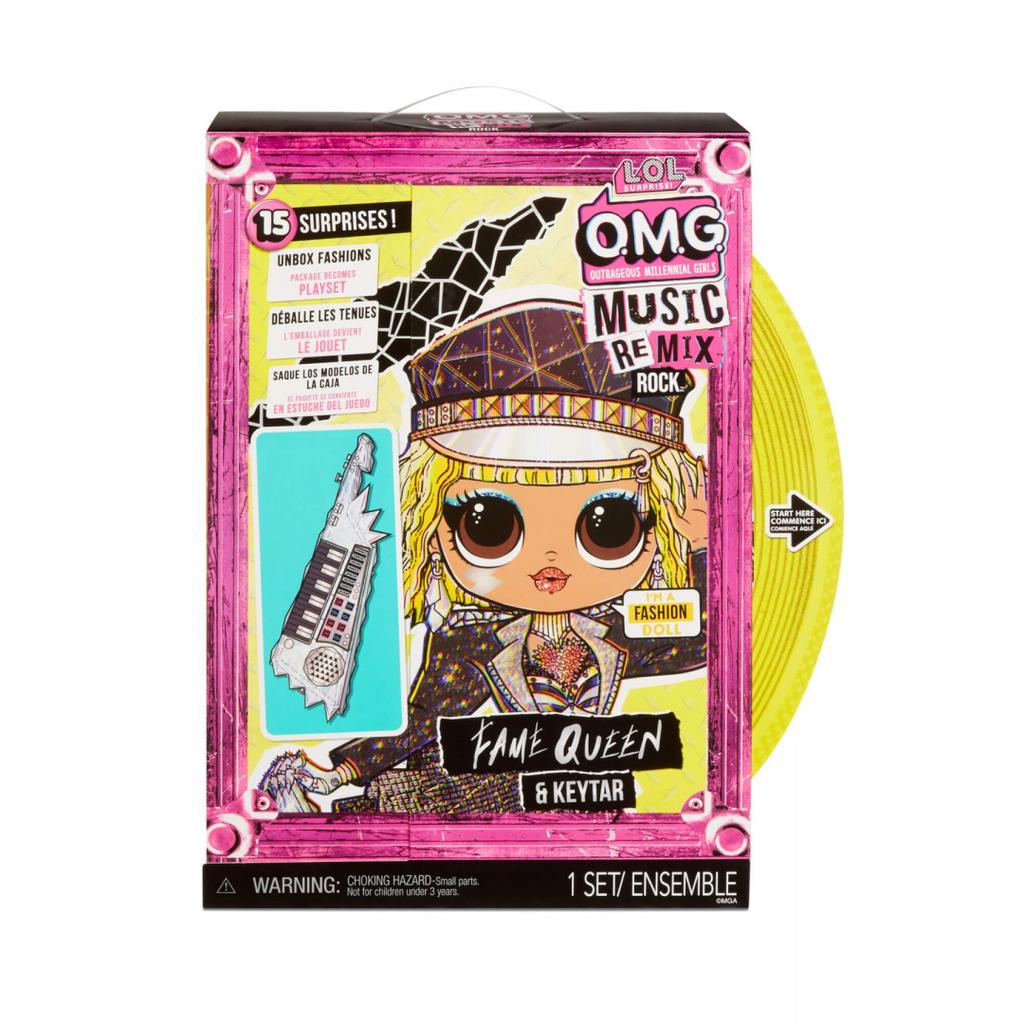 LOL Surprise OMG Doll FAME QUEEN Remix Rock MGA