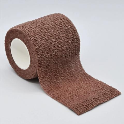 10 Rolls Cohesive Self-Adhesive Bandage Wrap Tape for Sports Injury Support Knee Ankle Wrist Shoulder Tattoo Aftercare Bulk Pack