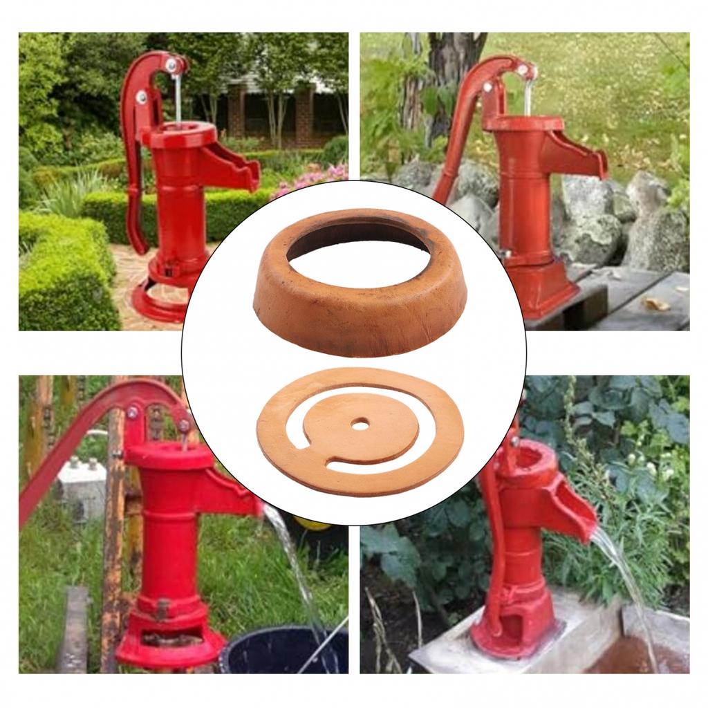 Hand Well Pump Lower Valve Leather Replacement Parts