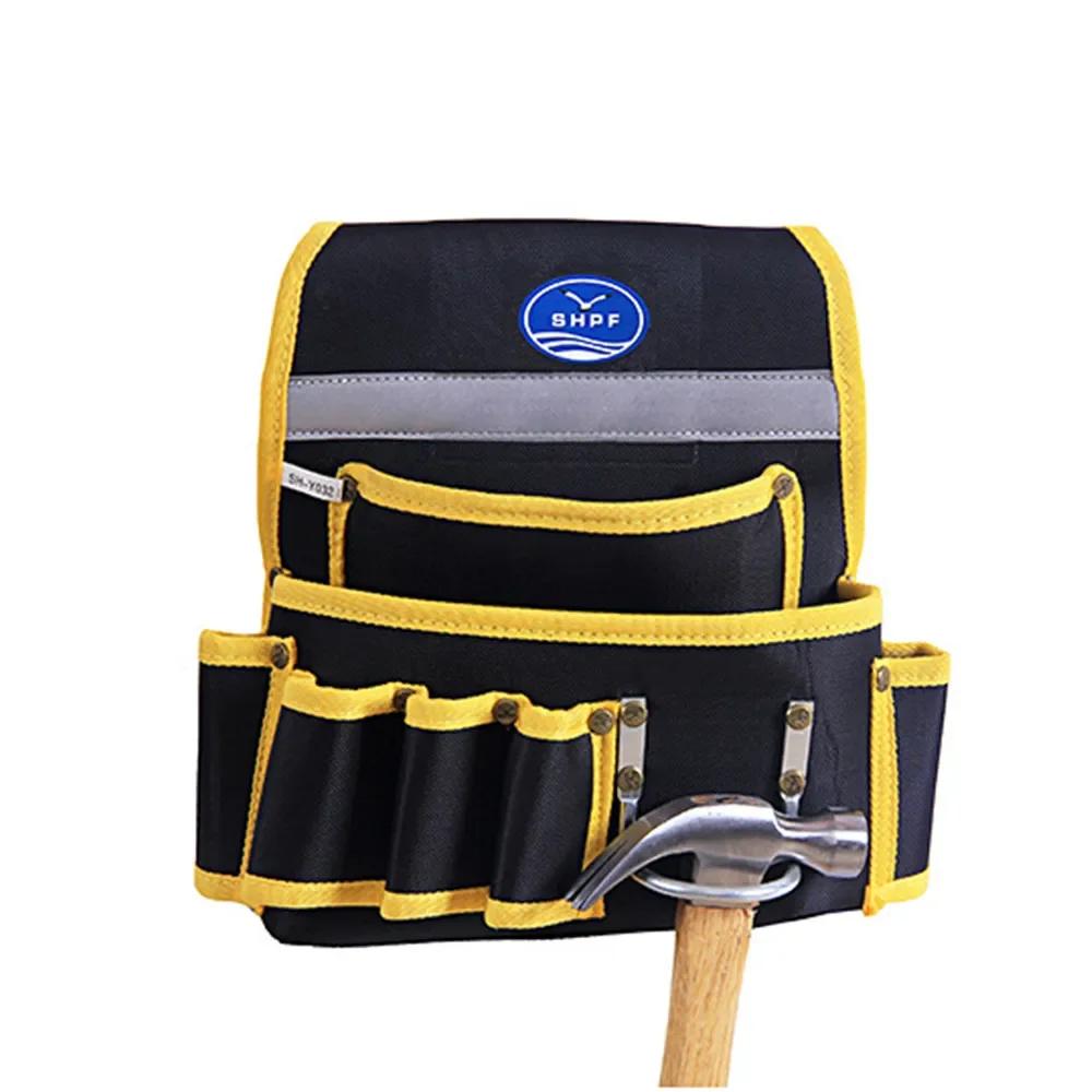 Canvas Werkzeugtasche Für Elektriker Werkzeugtasche Wasserdicht Schreiner Spezieller Arbeitsgürtel Tasche Mit Gurten Werkzeugtasche Organizer