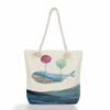 Wal-Mädchen Druck dickes Seil Einzel-Schulter Strandtasche 7271 CLE