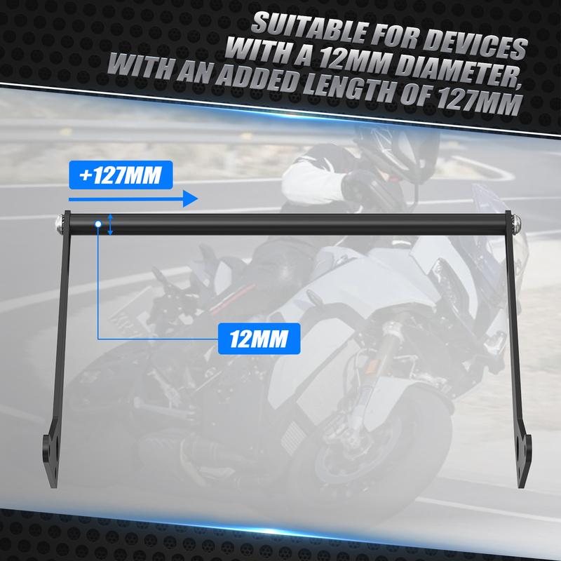 For 18-23 BMW R1250GS/Adventure R1250GSA GPS Navigator Holder Phone AMPS Mount Bracket for BMW R1200GS/Adventure R1200GSA 13-18