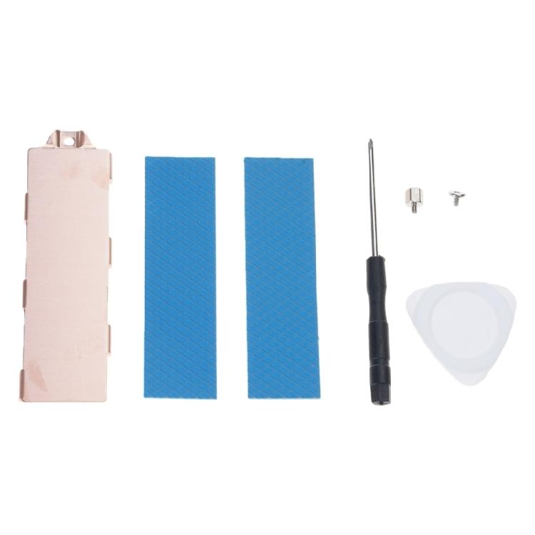 Instants Installs Metal Heatsink Noiseless Heat Reduction Computer Component For M.2 NVMe SSD Models 1