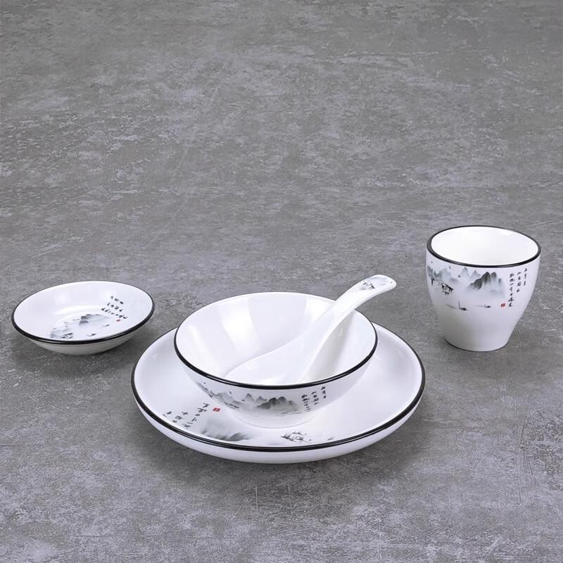 Hotel & Restaurant Chinese Ceramic Tableware Set