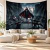 Dracula Wall Tapestry Home Decor Hanging Cloth Art Background Tapestry for Bedroom