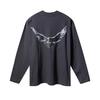 STREETRICH 3D Printed T-Shirt Men's Casual Streetwear Top Graphic Print Cool Hip Hop Long Sleeve T Shirt