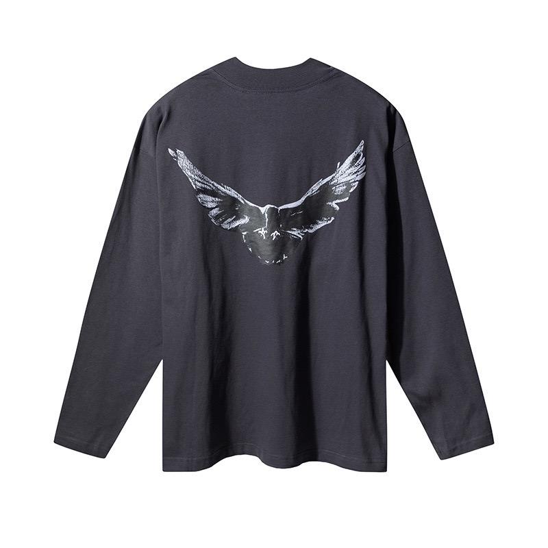 STREETRICH 3D Printed T-Shirt Men's Casual Streetwear Top Graphic Print Cool Hip Hop Long Sleeve T Shirt