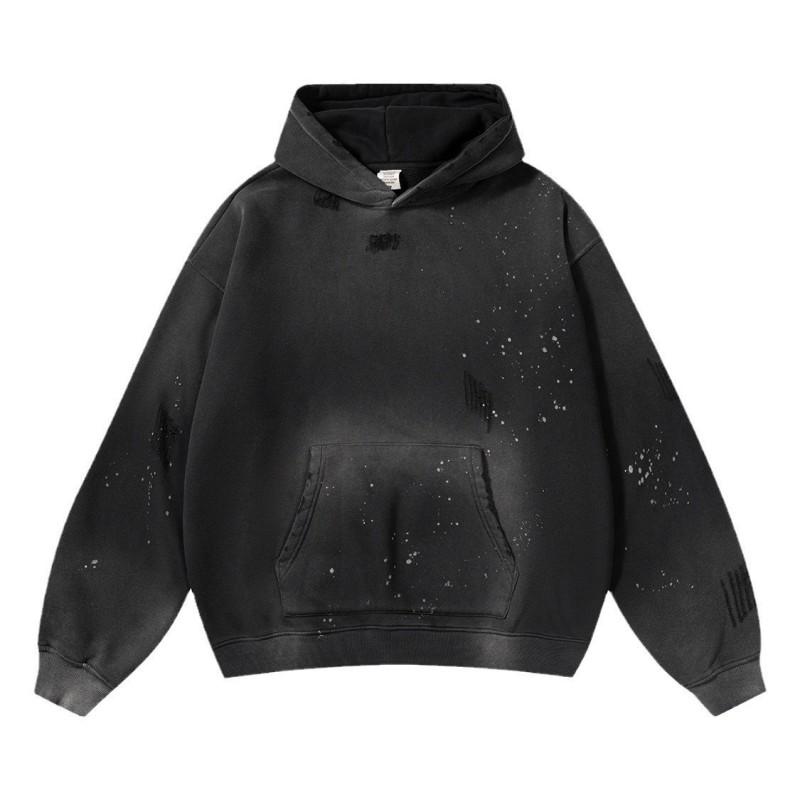 Unisex Streetwear Oversized Graphic Hoodie With 3D Print Thickened Cotton Blend Loose Fit Daily Wear
