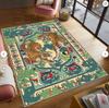 1-piece Leopard Print Couple Style Carpet Suitable for Kitchen, Bathroom, Laundry Room and Home Decoration