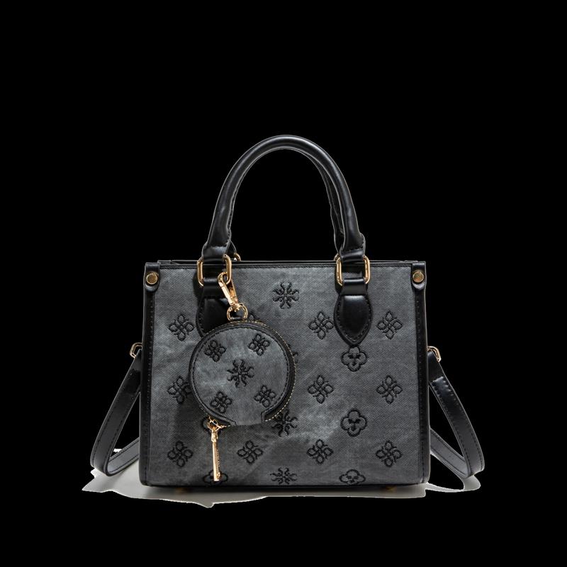 Женская ретро сумка-тоут с монограммой OGAR Crossbody Handbag