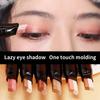 Lazy Gradual Color Eye Shadow Stick Delicate Eye Makeup Embellishment Waterproof Double Color Eye Shadow Stick