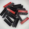 Adhesive Car Side Shade Mount Set 12 Piece Black Plastic 3.5 x 0.9 cm for Interior Side Window Replacement and Installation Use Tasks