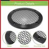 Set3" Car Speaker Grill Cover Mesh Round Subwoofer Guard w/ Screws Black