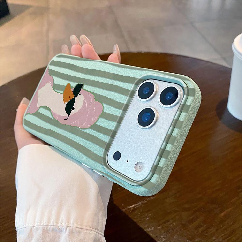 Sunglasses Duck Phone Case For IPhone 17 15 Pro IPhone 16 14 Plus 12 11 Pro Max 13 16e Fundas Shockproof Cover Soft Bumper