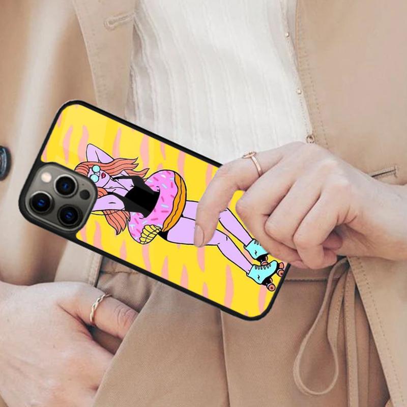 Cartoon Alien Magnetic Phone Case For APPLE iPhone 17 Air 16 14 13 12 Pro Max 15 Plus Wireless Charge With MagSafe Cover