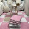 4-20 Piece Pack of Non-slip Plush Baby Play Mat Soft EVA Anti-fall Baby Play Mat BPA-free Washable Floor Protection