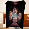 Movie H-Hereditary Throw Flannel Throw Blanket, Lightweight Cozy, Durable Washable cute Cool