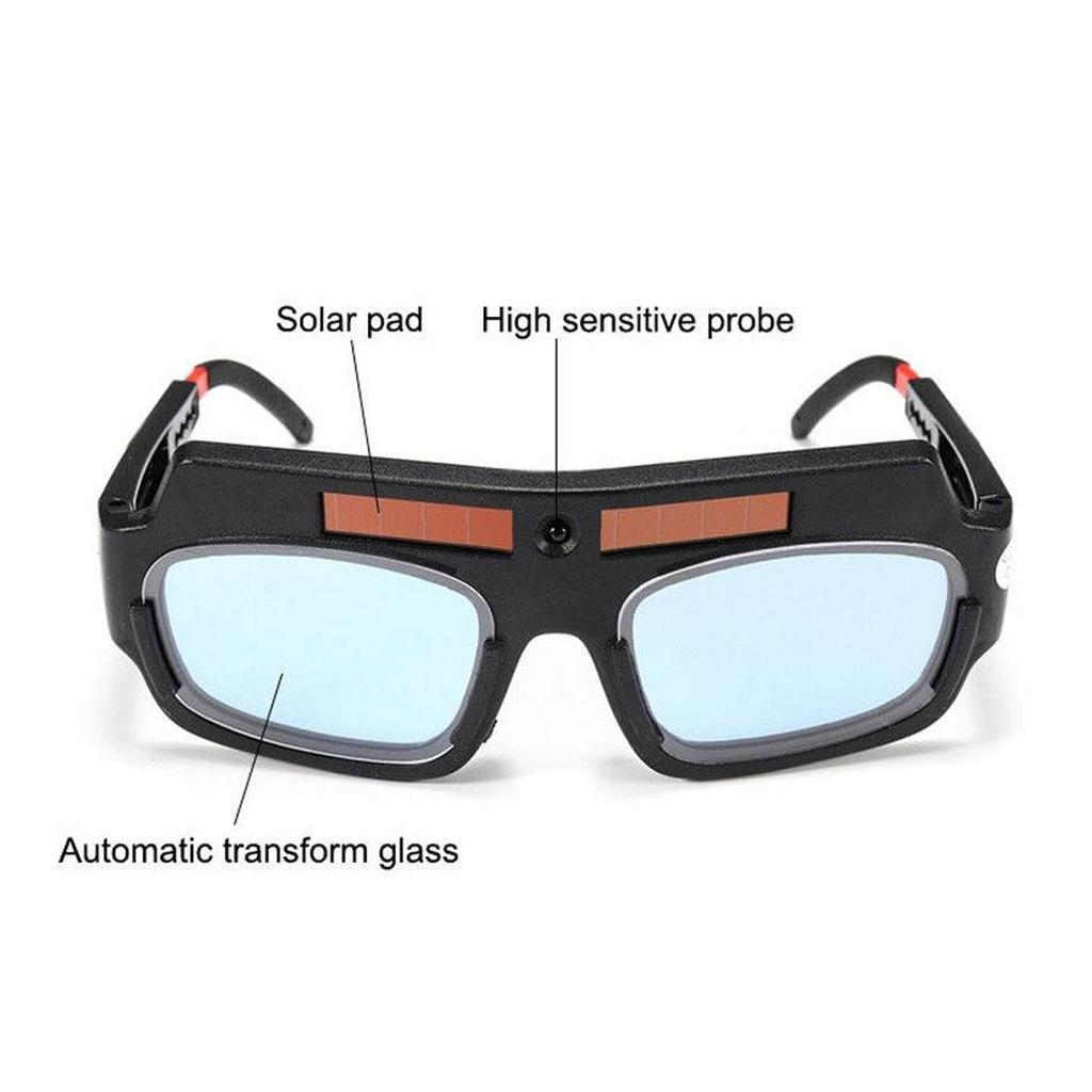 Auto Darkening Welding Goggle Solar Eye Safety Protective PC Glasses for Welder Soldering Eyes Goggles Welding Glasses