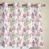 Aquarell Pastellblumen Bauernhaus Modern Fenster Vorhänge für Wohnzimmer Schlafzimmer Vorhang Küche Behandlung Jalousien Drapierungen