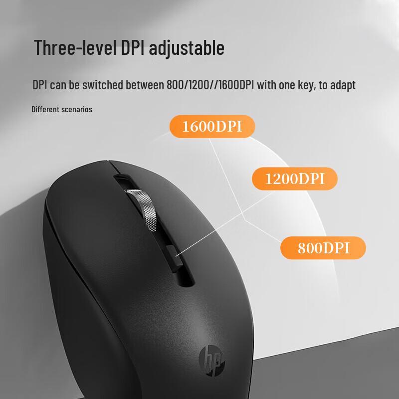 HP S1000 Plus Wireless Silent Office Mouse