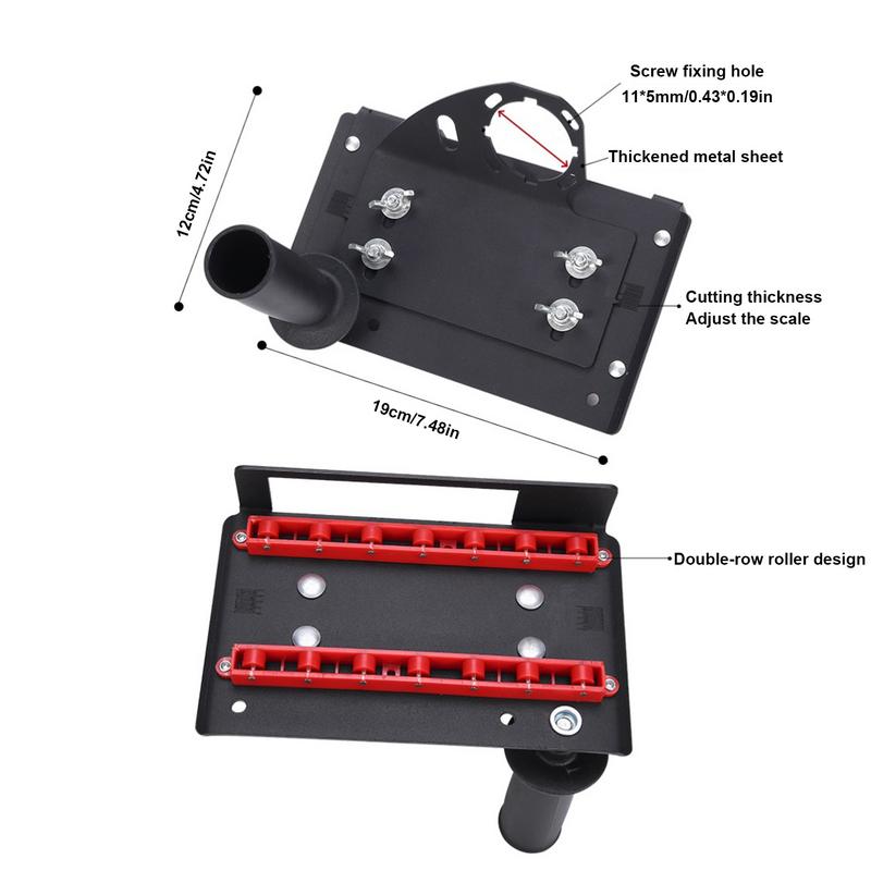 45 Degree Tile Chamfering Tool For 100 Type Angle Grinder Ceramic Tile Chamfer Frame Corner Cut Machine Device For Precise Cuts