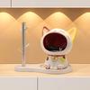 Cat Candy Dish Resin Cat Statue For Good Luck Key Dish Entryway Table Home Living Room Bedroom Cabinet Trinket Candy