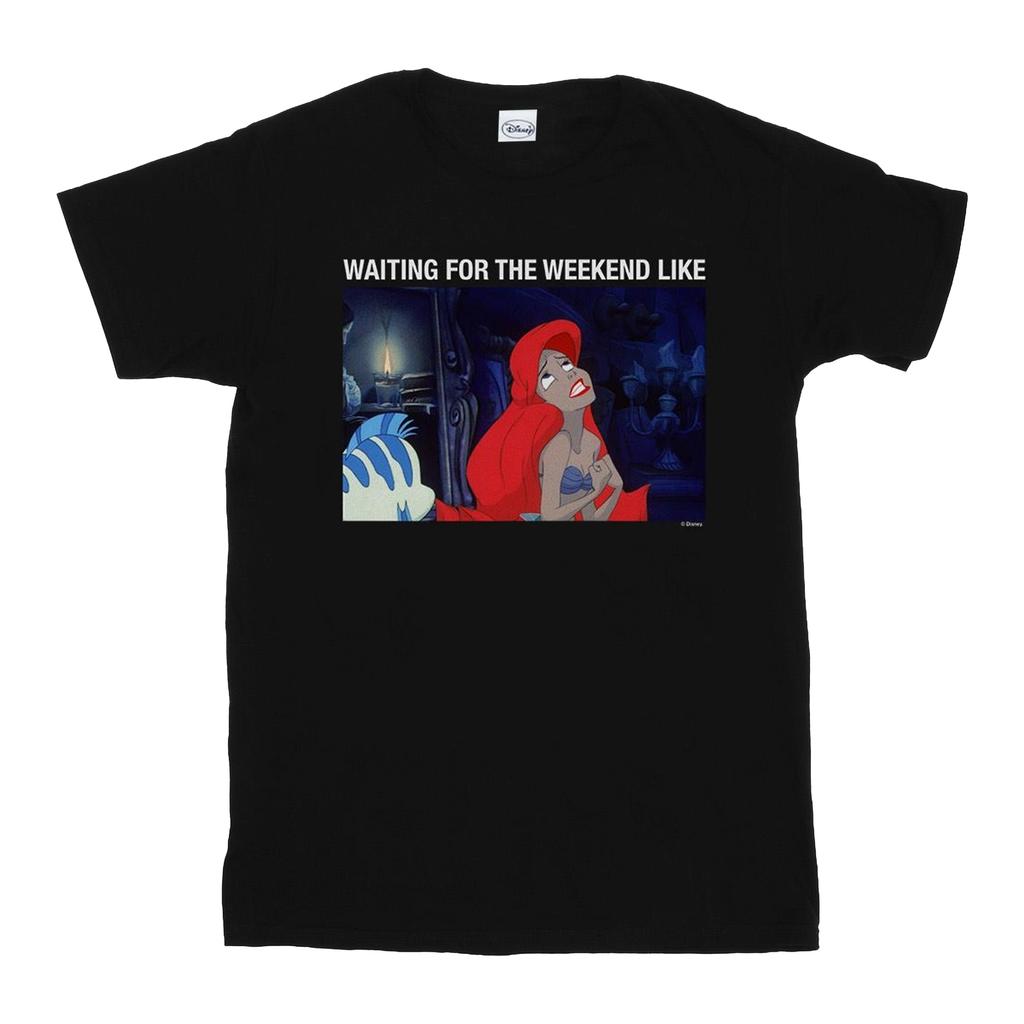 Disney Boys The Little Mermaid Waiting For The Weekend T-Shirt