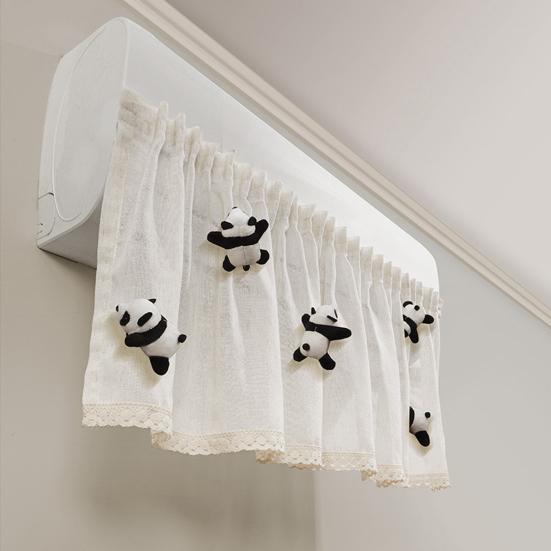 1Pc/1 Set Air Conditioner Wind Deflector Curtain Universal Air Conditioning Wind Diverter Deflector Anti-Direct Air Blowing Windshield Wind Guide