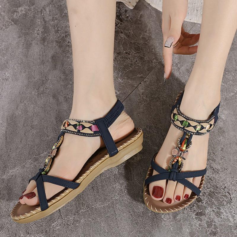 Fashion Women Sandals Shoes Summer Soft Sandals Ladies Beach Walking Shoes Wedge Shoes Woman Outdoor Footwear Female Sandal Women
