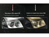 Super Bright LED Car Headlight Bulb with Lens, Spotlight, and High/Low Beam for H7, H4, H11, H8 Models