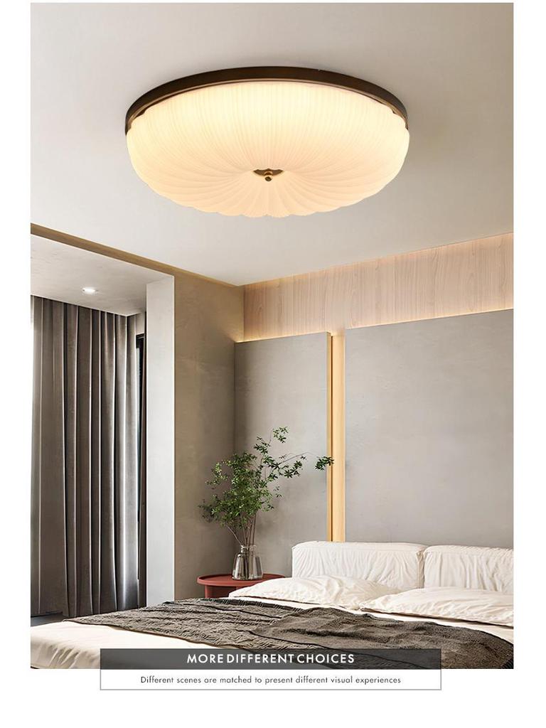 Retro-Deckenleuchte im japanischen Stil mit vollem Spektrum für Schlafzimmer & Arbeitszimmer