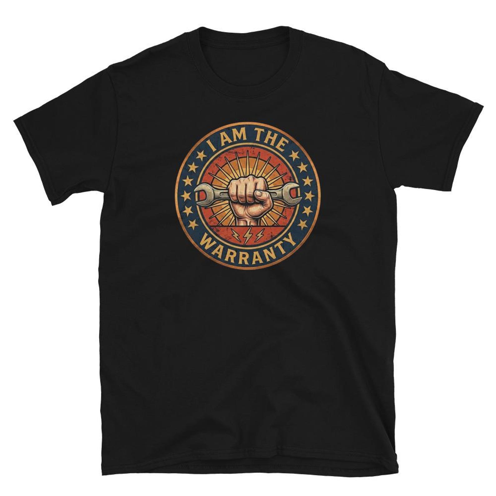 I Am The Warranty T-Shirt | Car Lover Tee 3XL