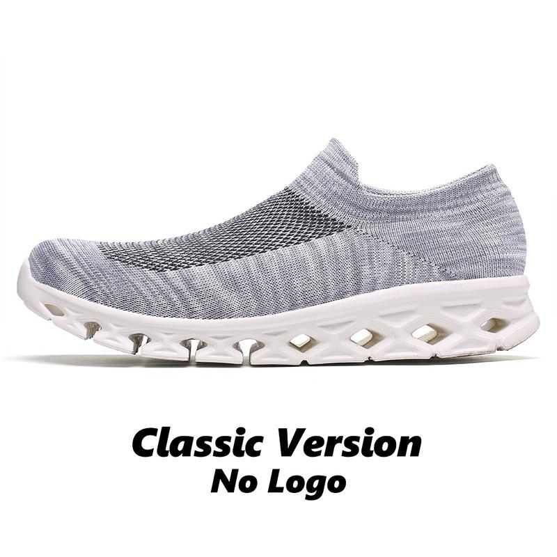 Super Soft Men Women Casual Socks Shoes Size 36-46 Breathable Elderly Walking Shoes Comfort Running Slip On Jogging Shoes