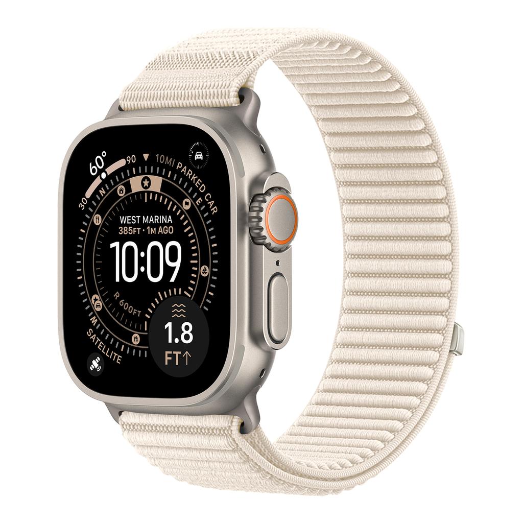 Strap for Apple Watch Ultra 3 Bands Iwatch 49mm 44mm 40mm 42mm 46mm 41mm 45mm Nylon Loop Correa Bracelet Series 10 9 8 7 2 Se 11