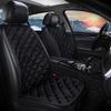 Thickened Fuzzy Automotive Seat Cushion And Backrest 3-Piece Set Single Seat Cushion With Thermal Cotton, No Binding, Office C