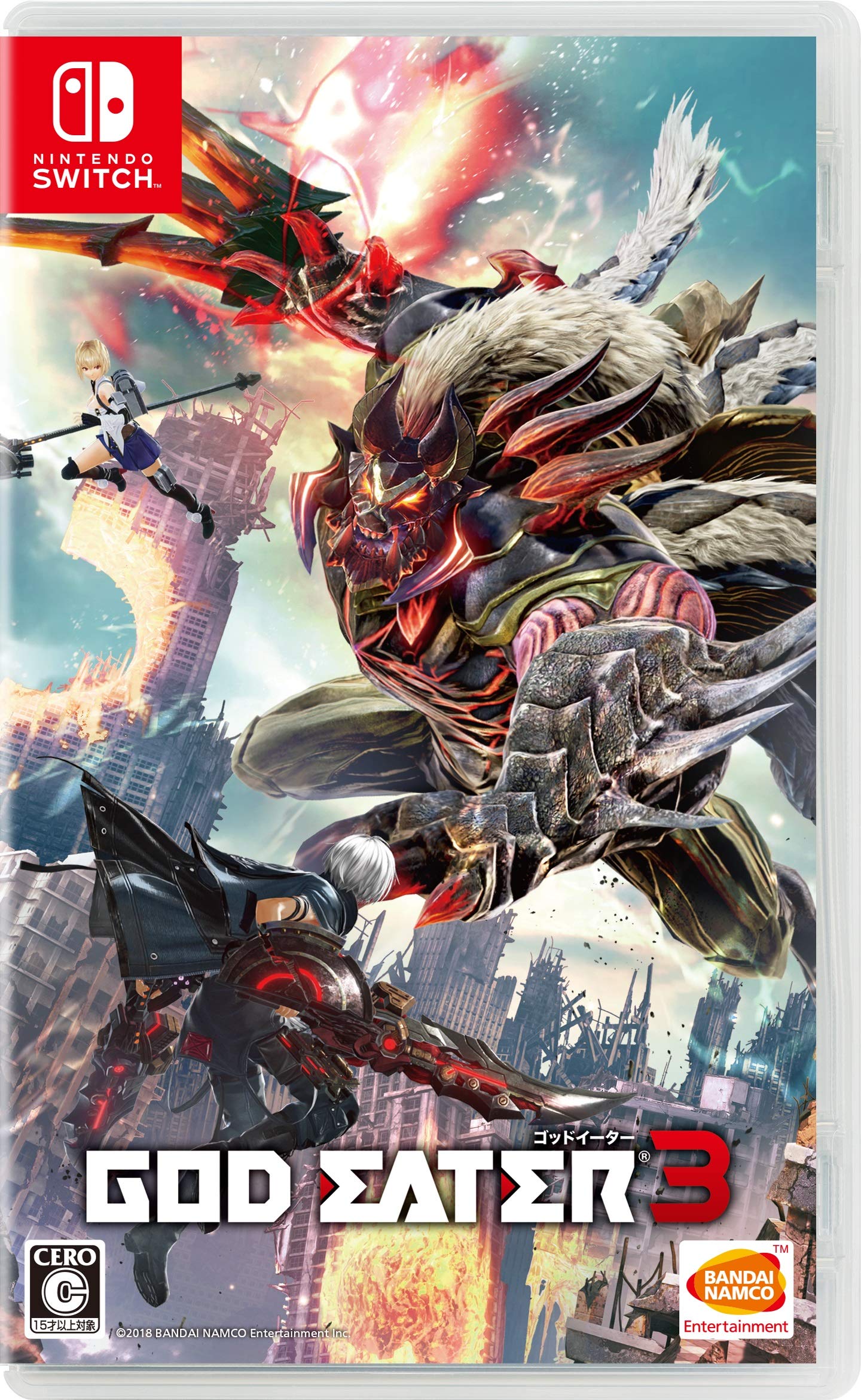 

Bandai Namco Games God Eater 3 для NINTENDO SWITCH REGION БЕЗКОШТОВНА ЯПОНСЬКА ВЕРСІЯ
