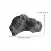 Hanging Faux Rock Sculpture Lightweight Foam Suspended Stone Decoration Realistic Look Artificial
