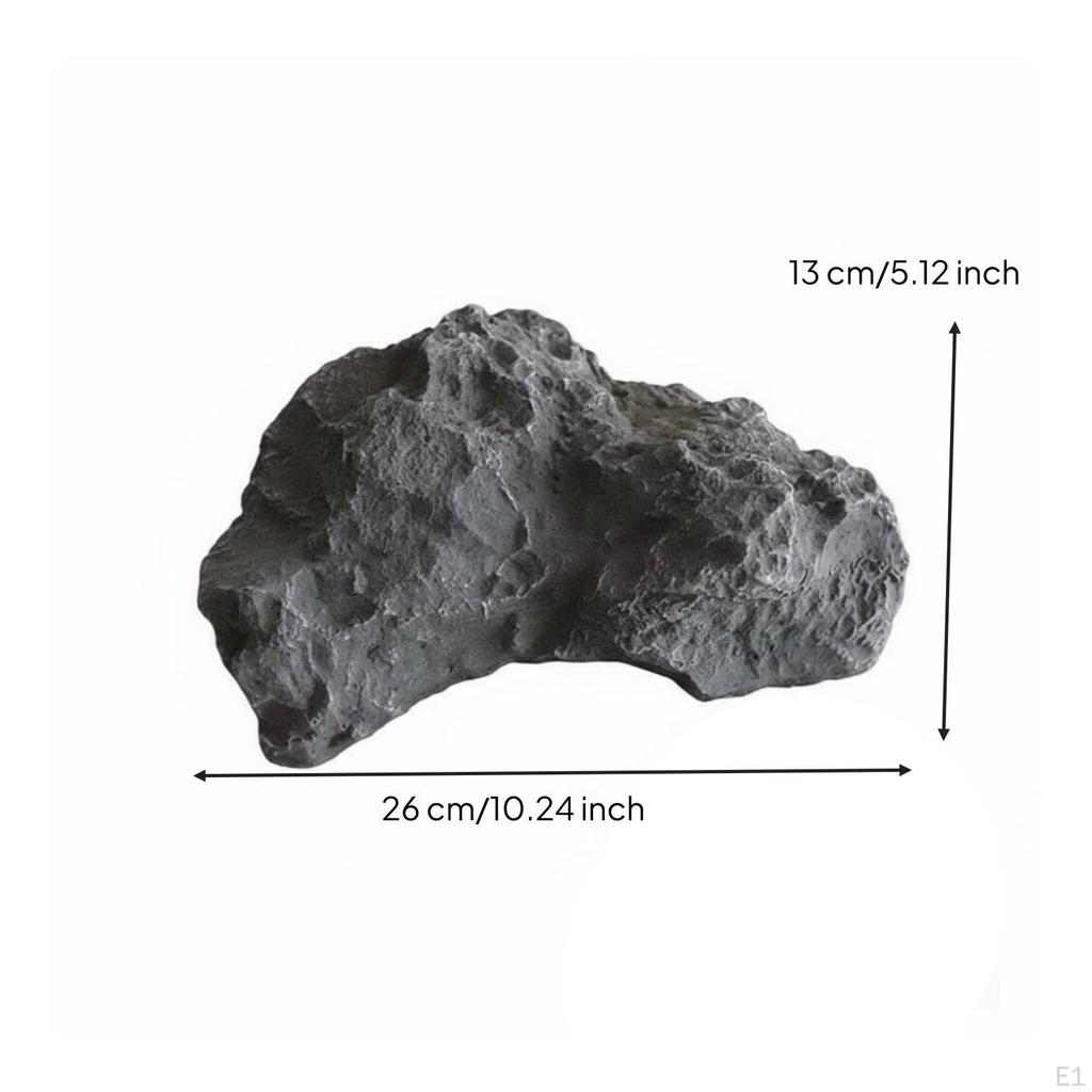 Hanging Faux Rock Sculpture Lightweight Foam Suspended Stone Decoration Realistic Look Artificial