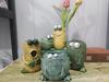 Cross-border Creative Frog Succulent Planter - Unique Decorative Ornament for Home Garden.