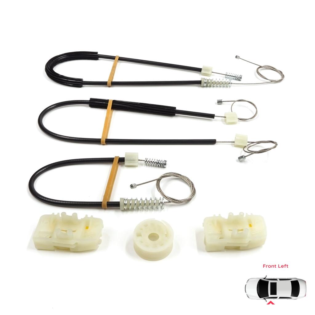 EWR453 Fensterheber Reparatursatz Vorne Linke Tür für Seat Leon MK2 1P 1P1 2005-2012 5-Türer HB 1P0837461A