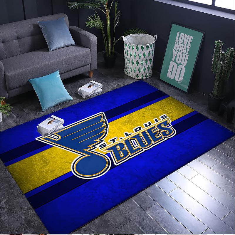 Nashville Predators Rug Area rug for Livingroom, Bedroom, Palyroom, Chair Rug, Office Rug, Floor mat, Large Size Fan Christmas Birthday gift