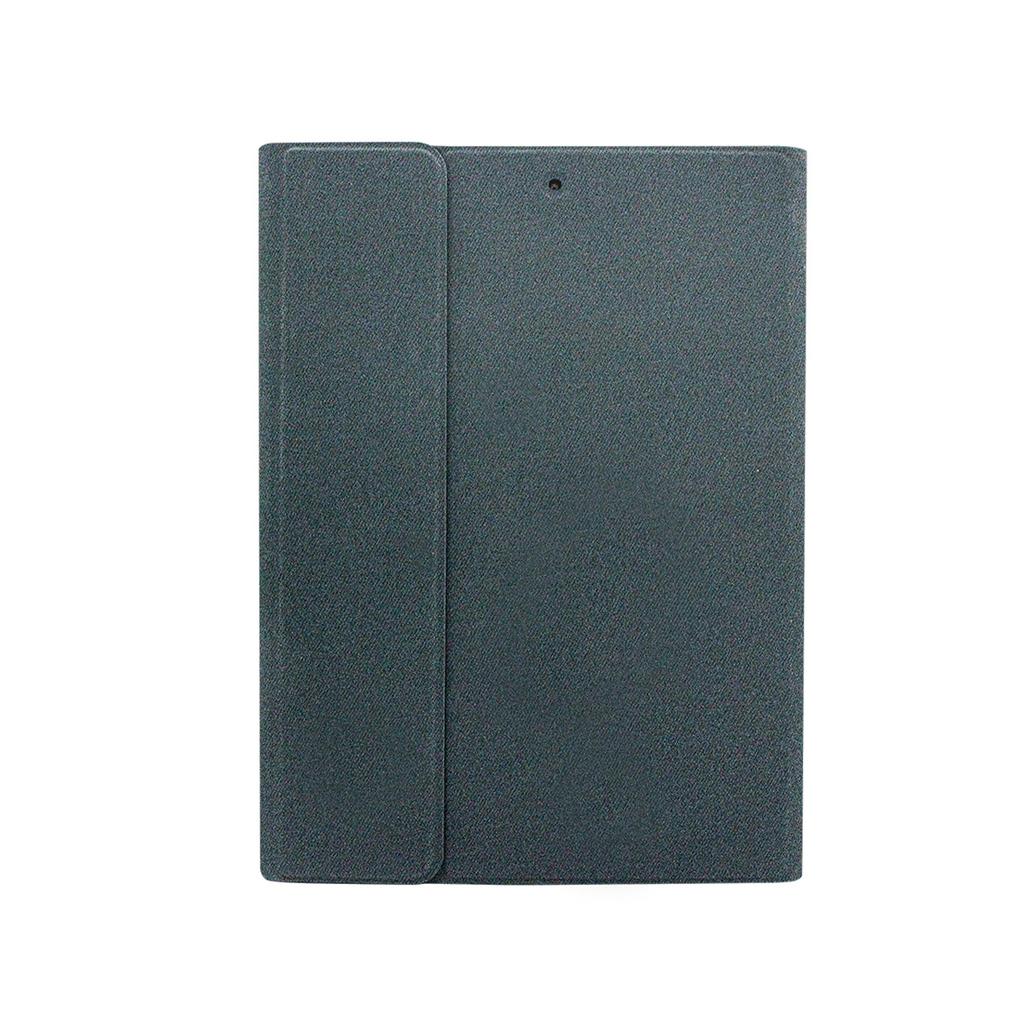 Leather Keyboard Case for iPad with Bluetooth Magnetic Detachable Keyboard Cover for Tablet