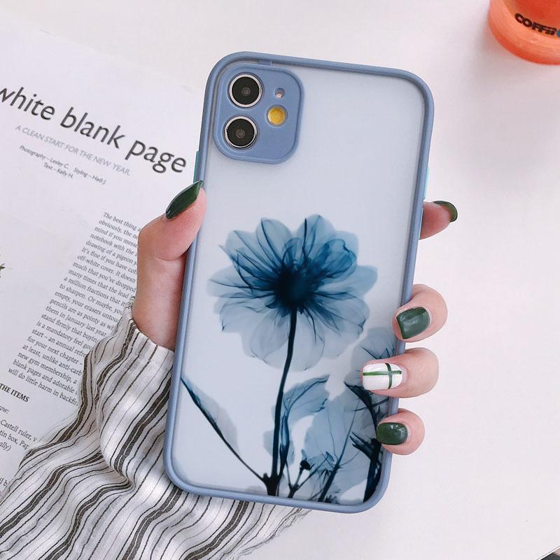 Simple daisy flower Phone Case For iPhone 15 13 12 11 Pro Max 16 14 Plus 12 13 Mini XS X XR 7 8 Plus SE2 Shockproof Back Covers